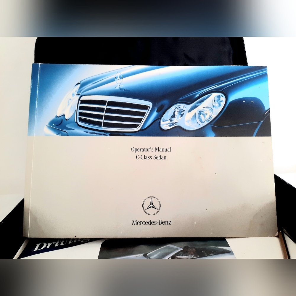 Mercedes Benz Car Operators Manual C230 240 320 C Class Sedan Literature